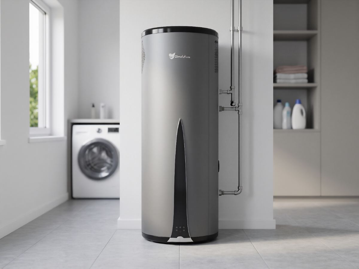 onze boiler geïnstalleerd in een technische ruimte