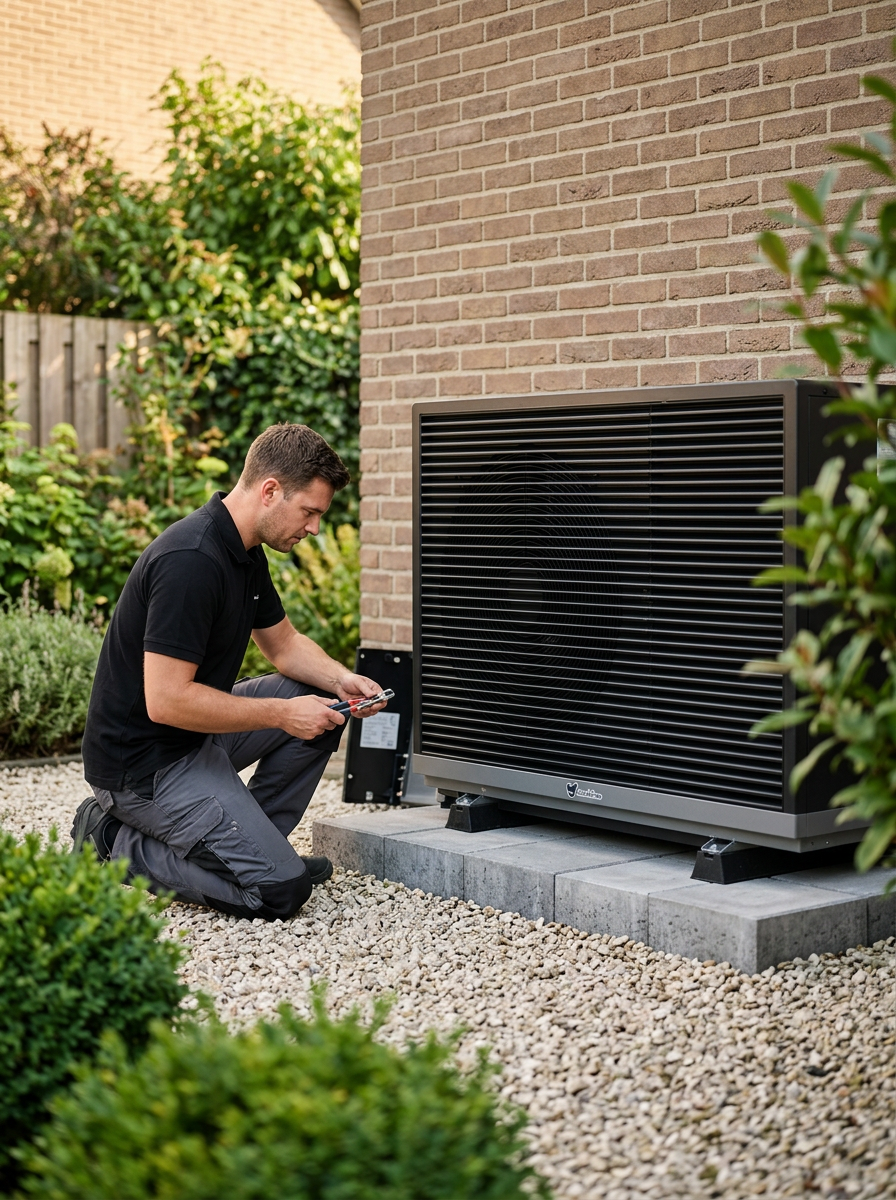 ENAEXA installateur bij warmtepomp